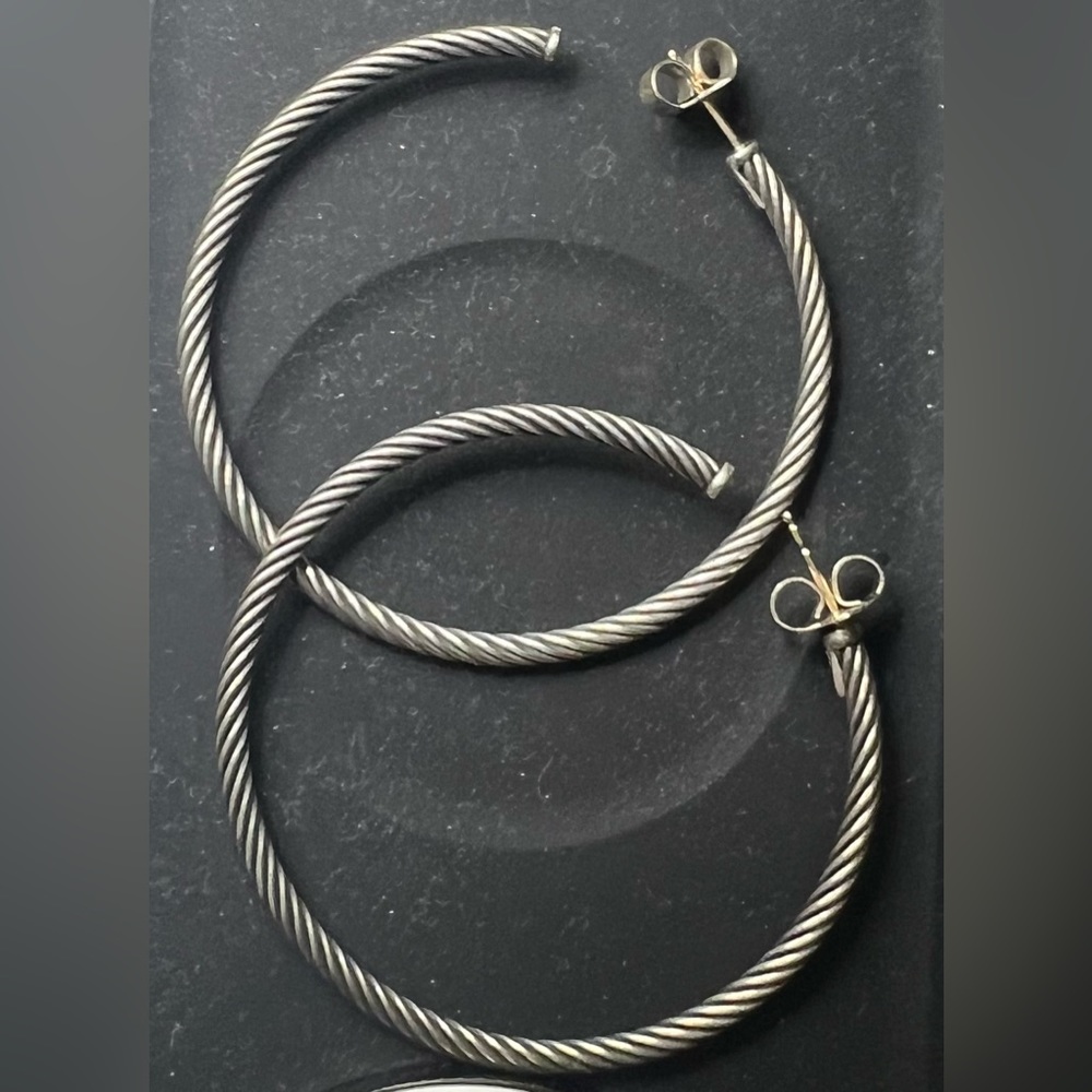 David Yurman Hoop Earrings